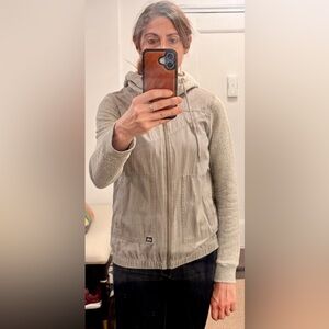 Volcom Lightweight Zip-Up Hoodie Jacket | Gray | XS